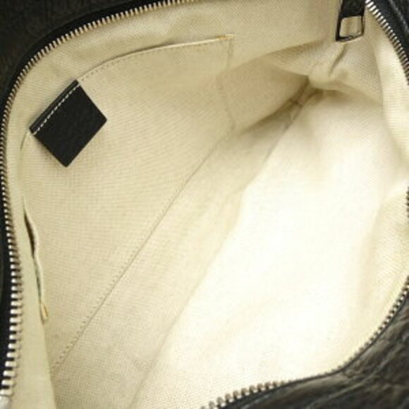 Gucci Shoulder Bag Crossbody Black Leather - Picture 7 of 10